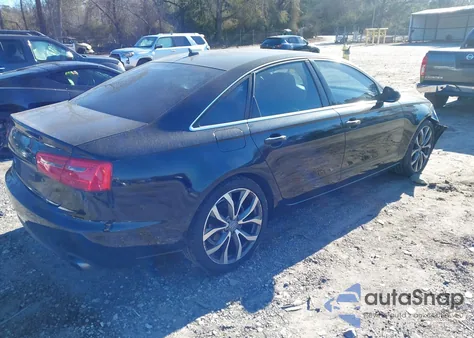 2013 Audi A6 2.0T Premium из США, поврежденный, VIN WAUGFAFC7DN127435